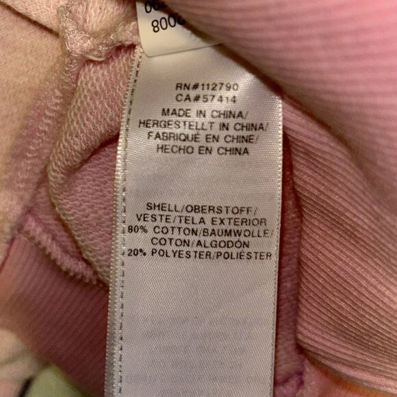 True Religion Embossed Girls Pink Sweater Sz 5 Rugged Hem Layer Pullover Comfort - Picture 5 of 6